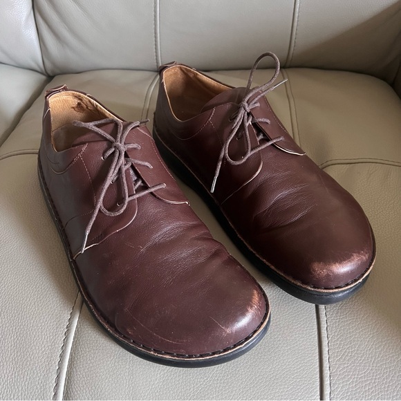 Footprints By Birkenstock Mens Brown Comfort Shoes EU 46 US Sz 13 Casual Preppy - Picture 1 of 17